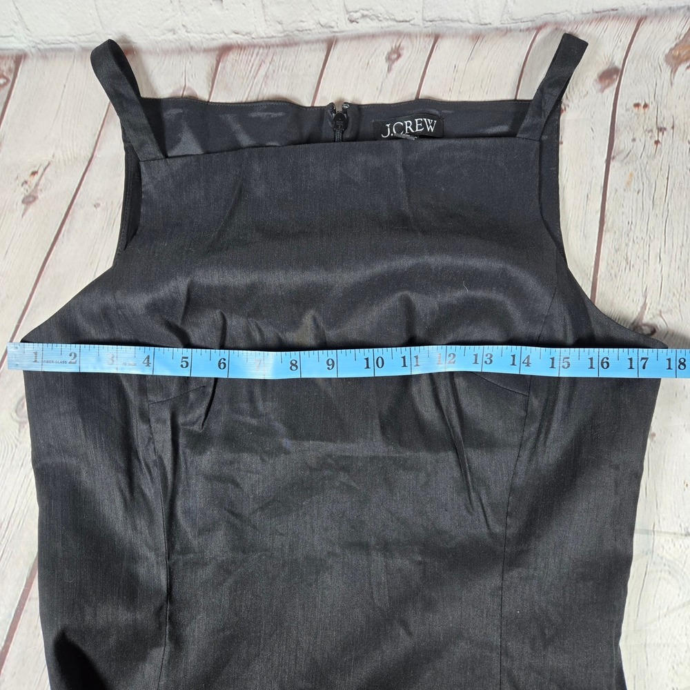 J. Crew Black Sleeveless Sheath Dress - Picture 7 of 8